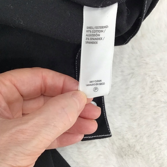 Rebecca Minkoff Rita Cargo High Waist Pants Casual Top Stitching Black Size 0 - Picture 2 of 9